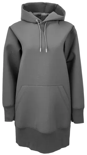 sacai Sponge Hoodie Dress in Black