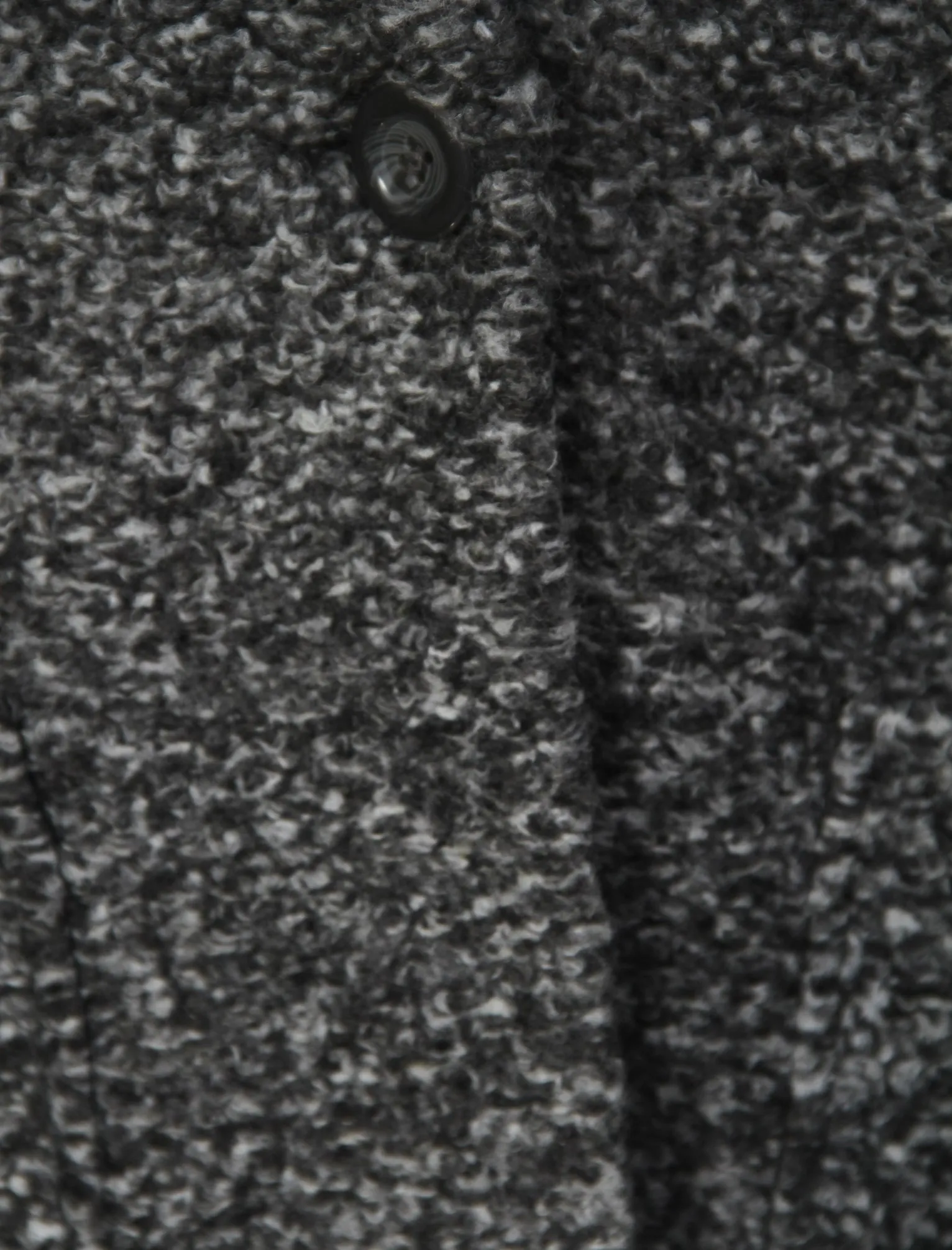 Sonar Tailored Overcoat In Grey Boucle  - Tokyo Laundry