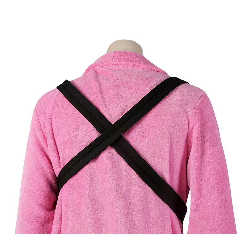 Spider-Man: Across The Spider-Verse Cosplay Costume Peter Parker Pink Robe Jumpsuit