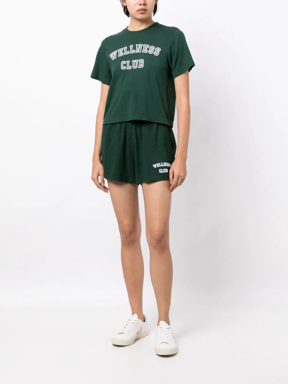 SPORTY & RICH MAIN Shorts Green