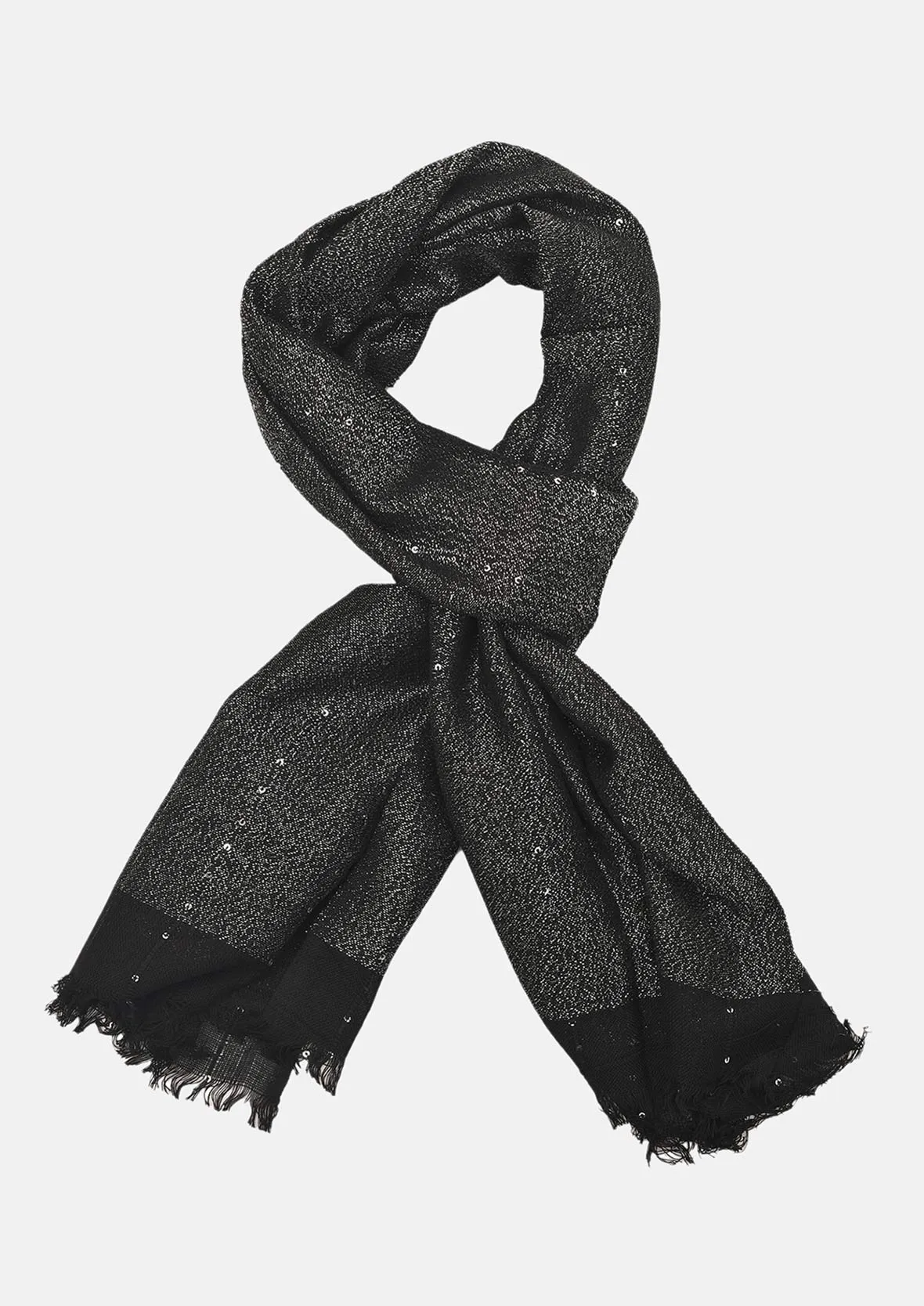 Supersoft Metallic Finish Scarf