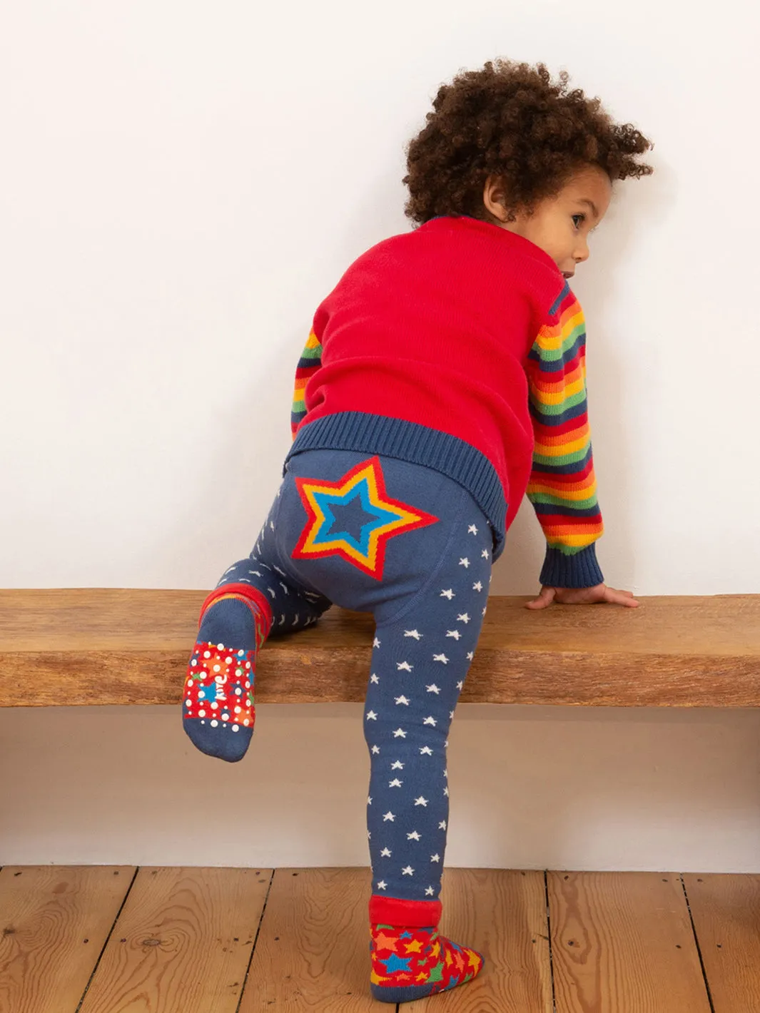 Superstar knit leggings