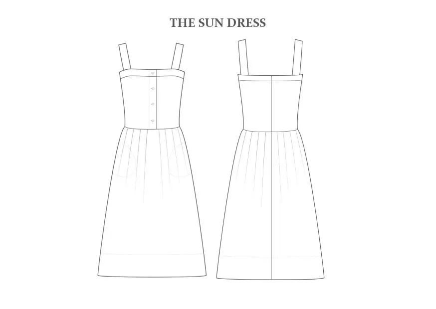 The Avid Seamstress - The Sun Dress