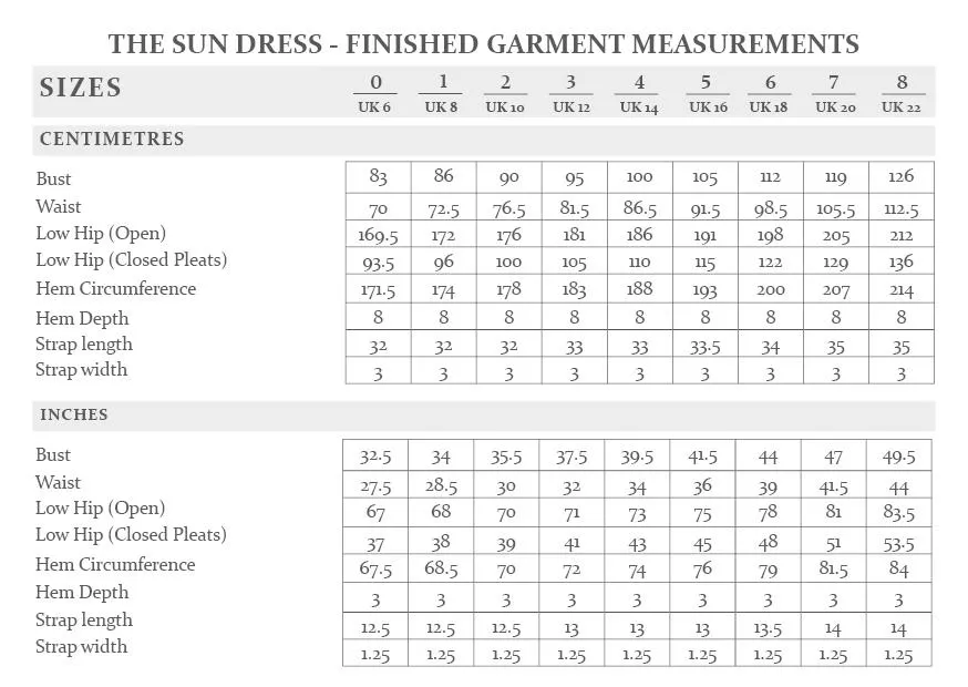 The Avid Seamstress - The Sun Dress