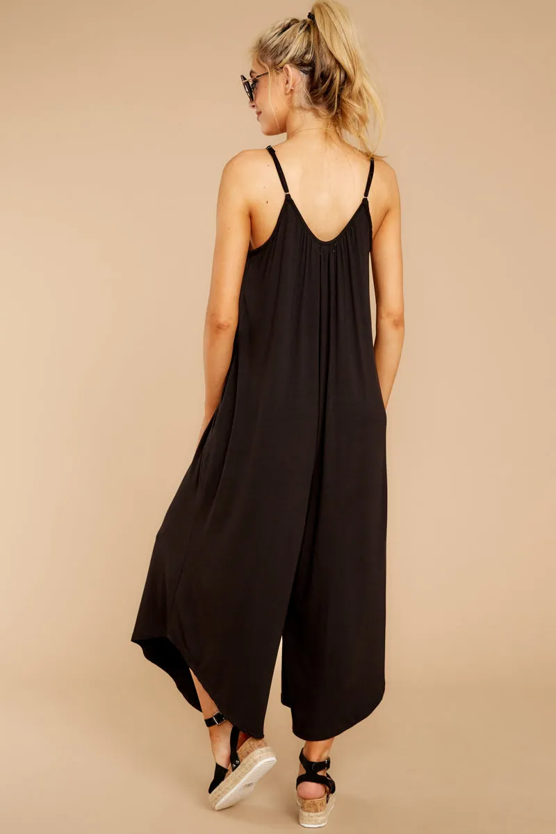 The Black Flared Jumpsuit