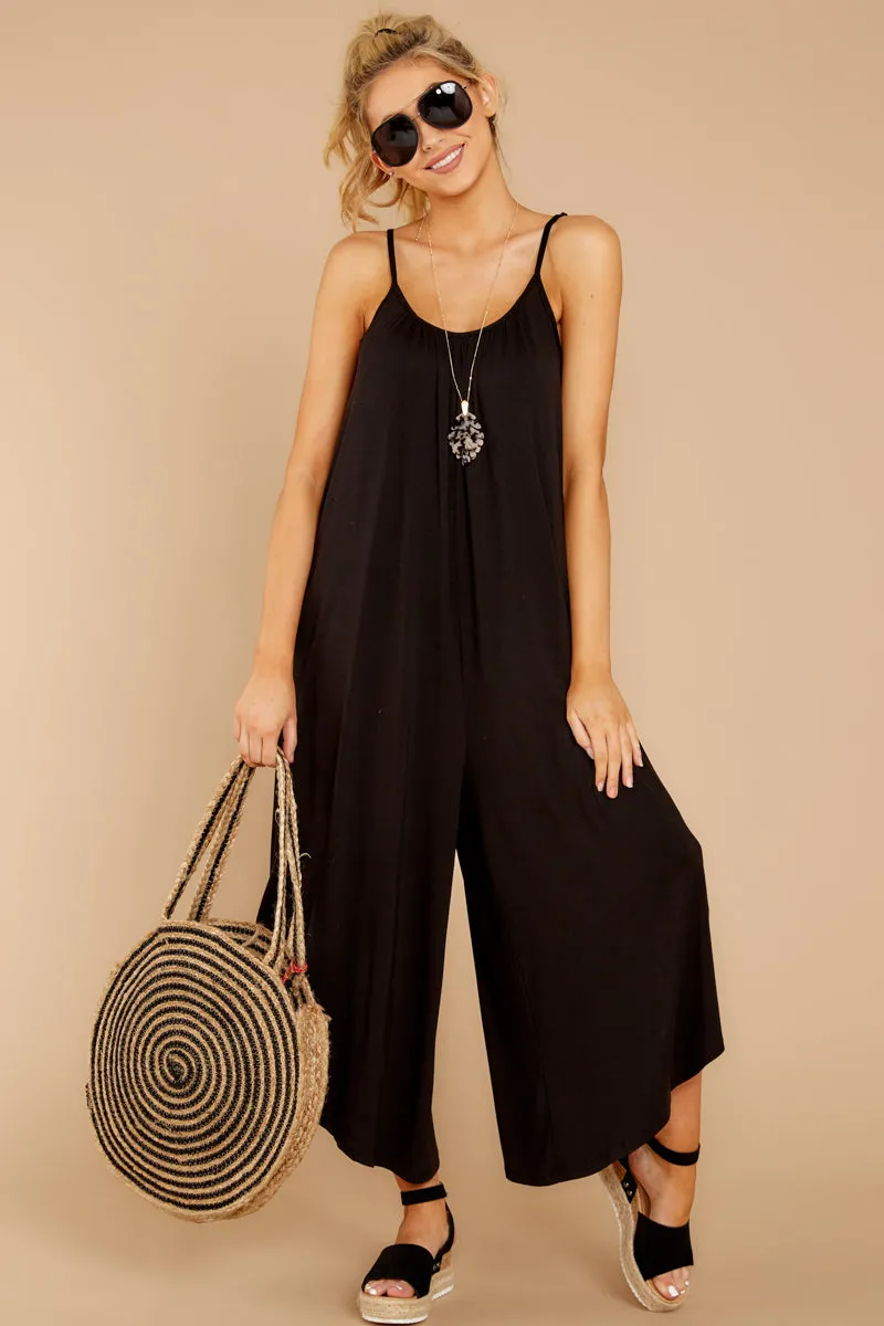 The Black Flared Jumpsuit