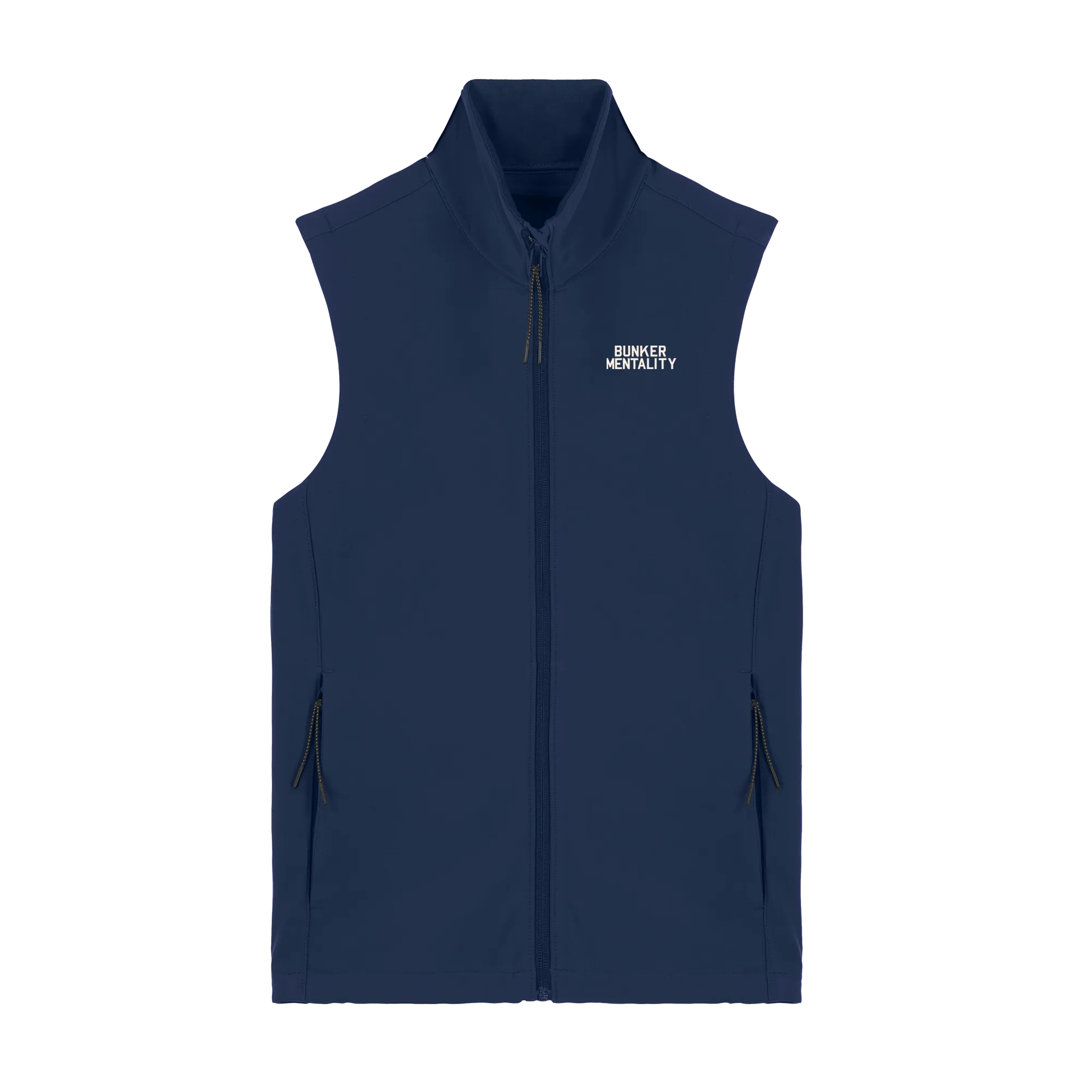 The Hooley Gilet -Bonded Soft Shell - Navy