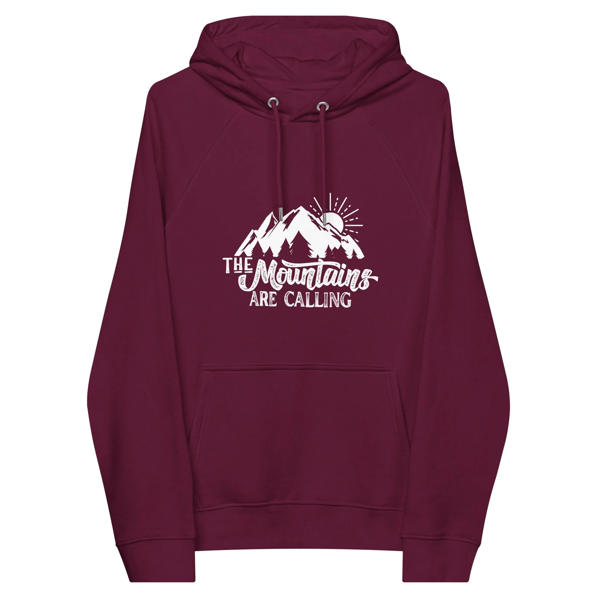 The Mountains Are Calling Recycled Eco Hoodie