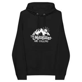 The Mountains Are Calling Recycled Eco Hoodie