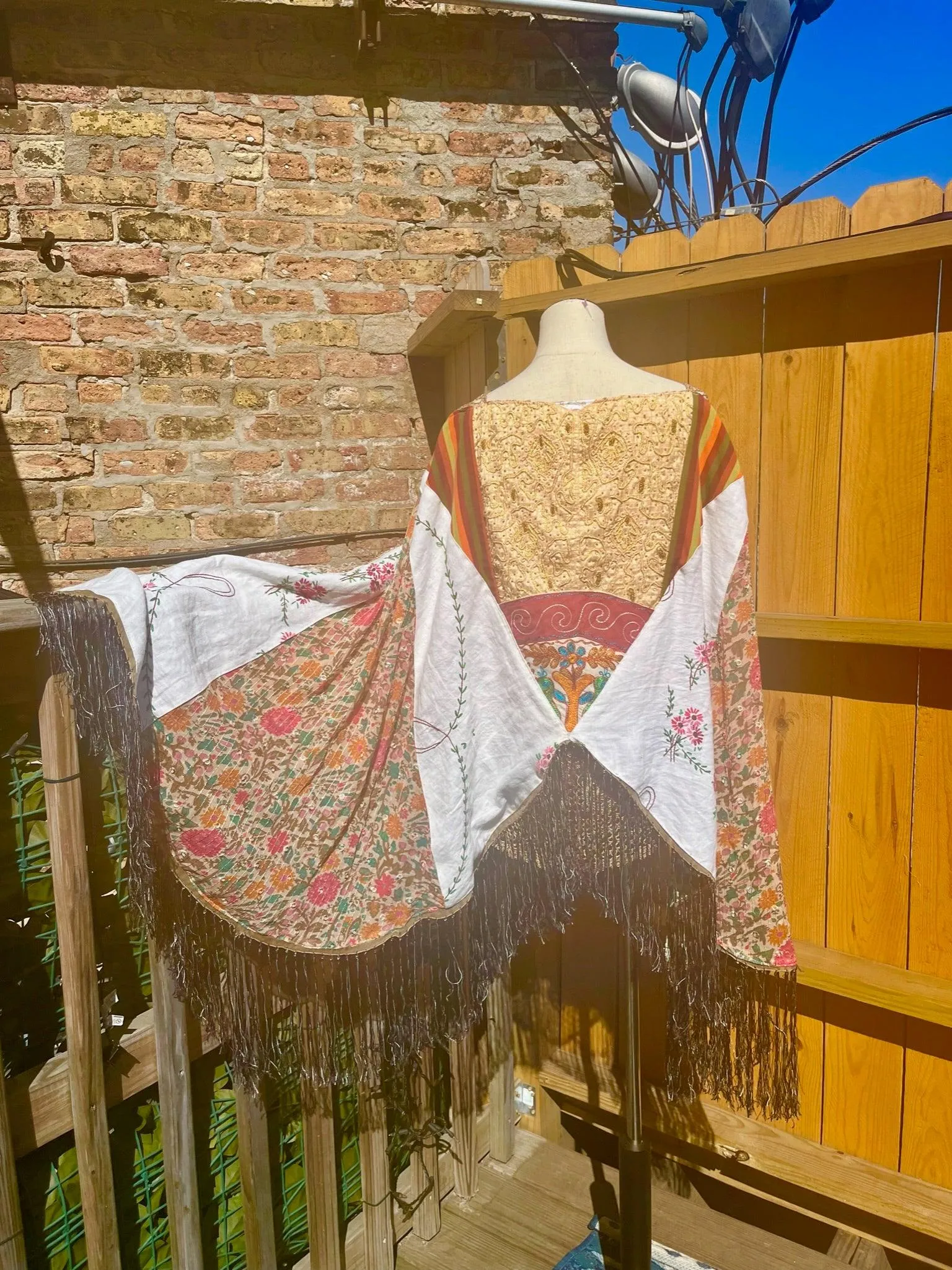 The Sana Reclaimed Cape Top