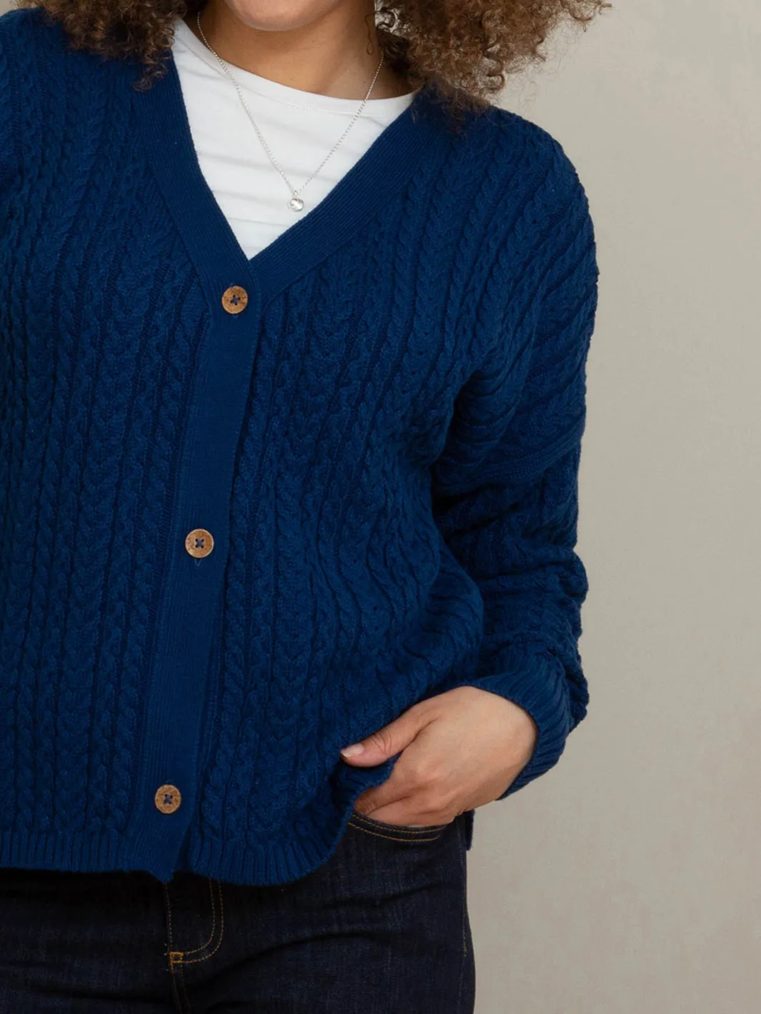 Tuckton knit cardigan