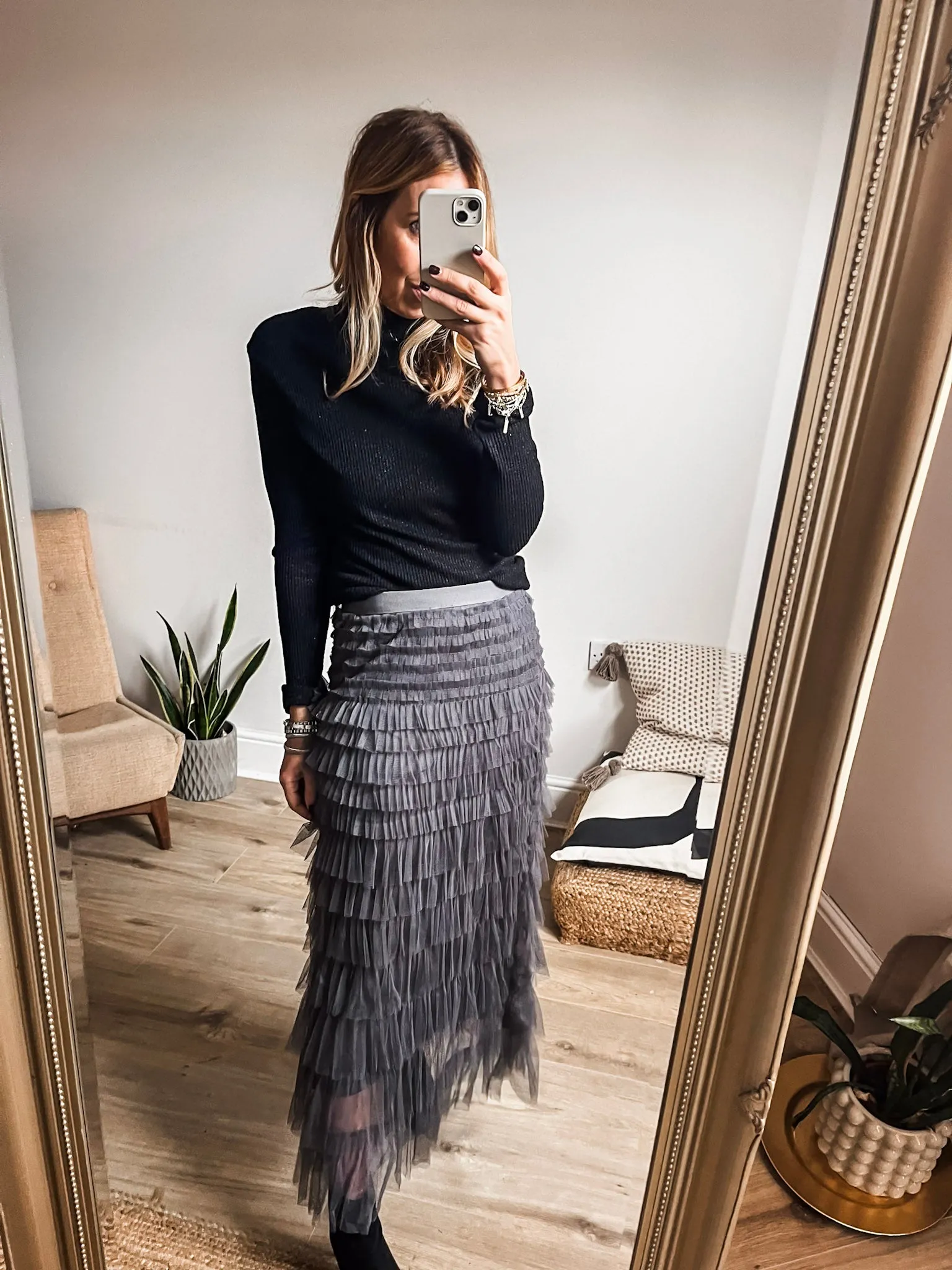 Tulle Layered Skirt