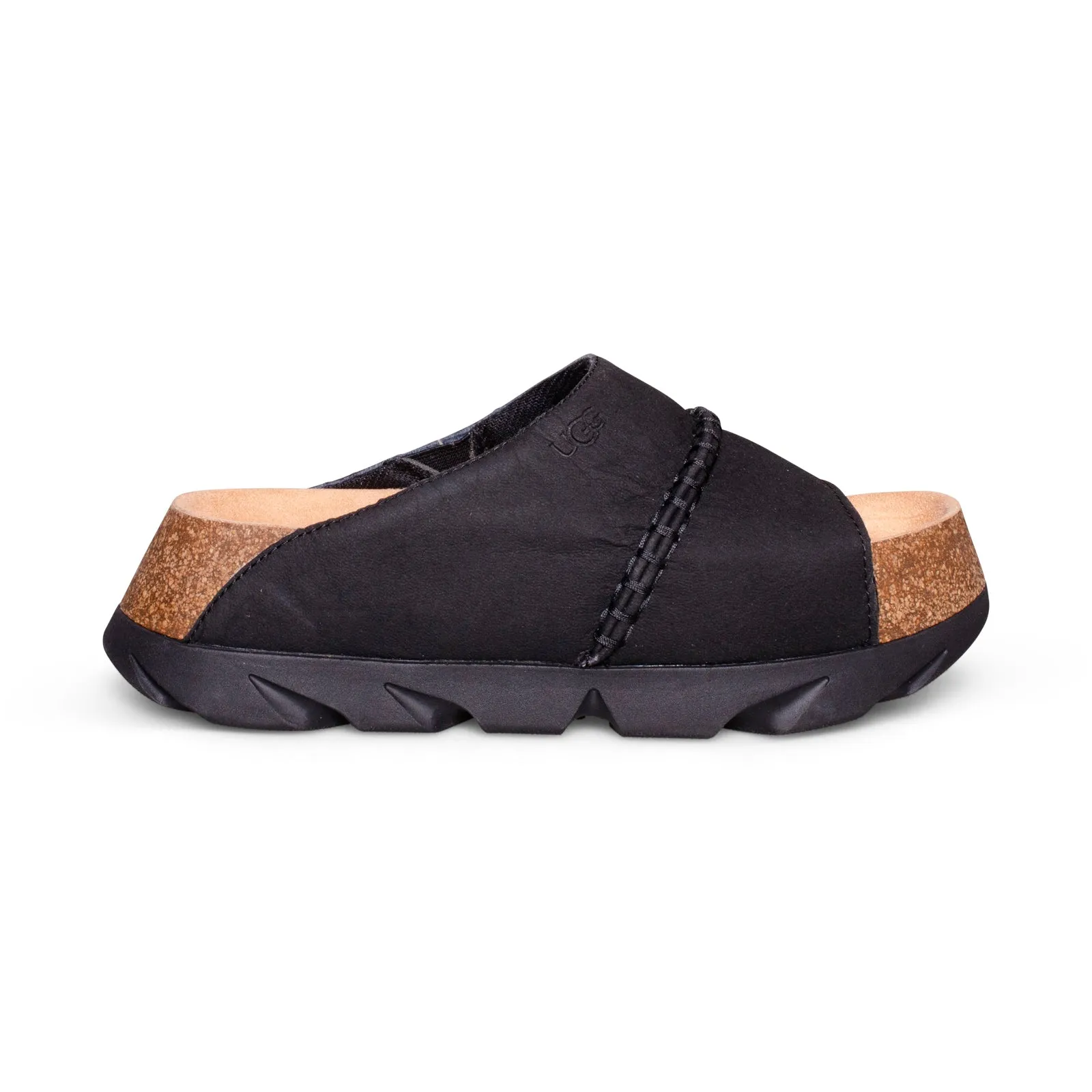 UGG Women's Sunskip Black Slide - Women's