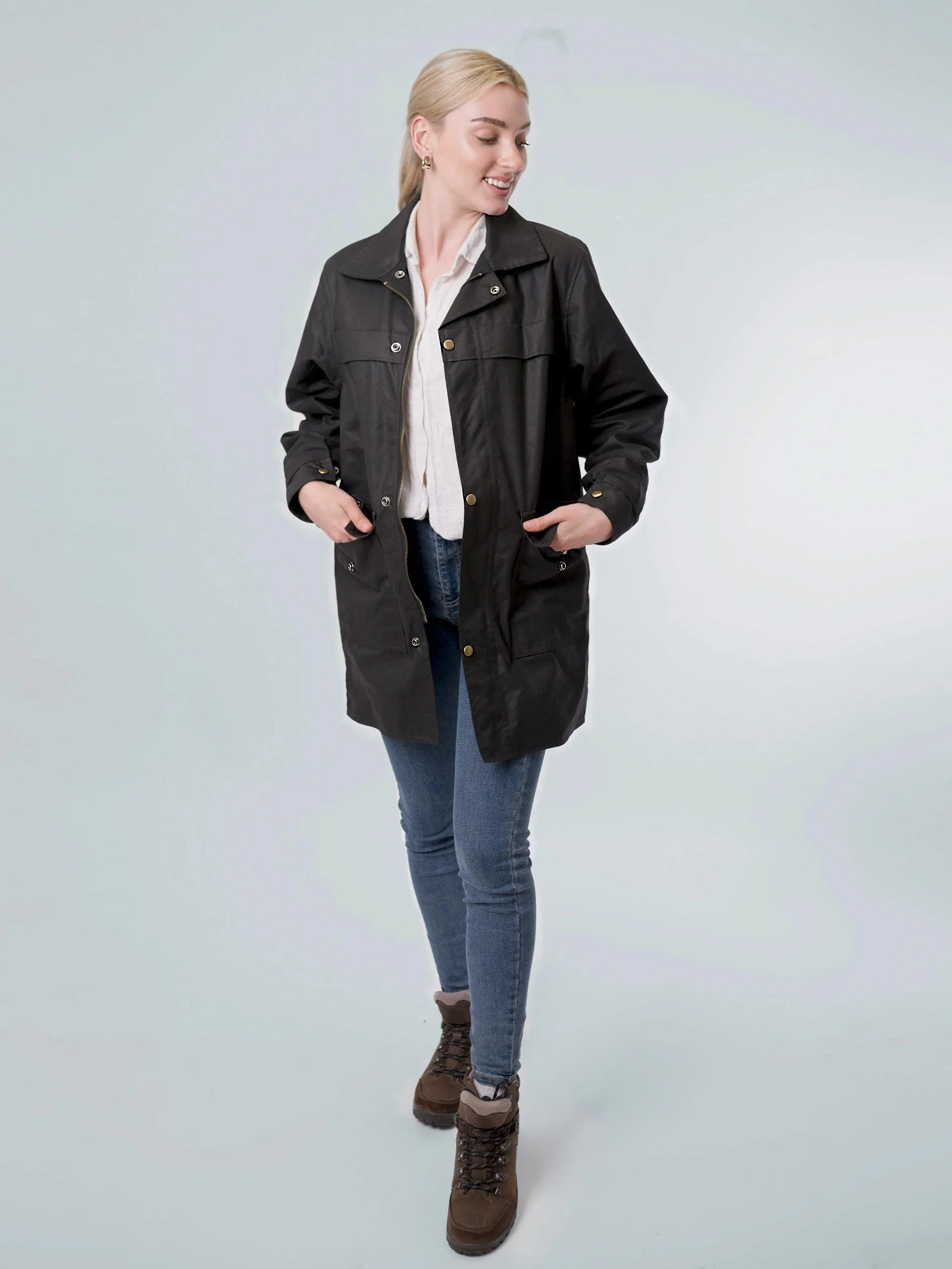 Unisex Oilskin All-purpose Coat