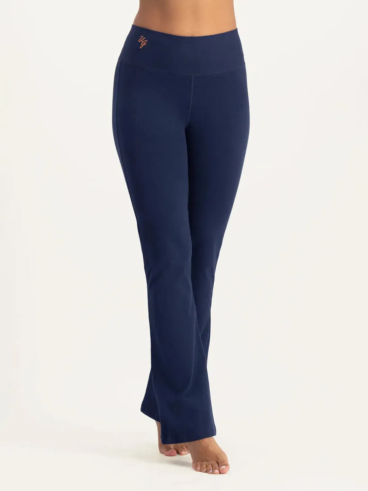 Urban Goddess Anandafied Flared Yoga Pants - Midnight