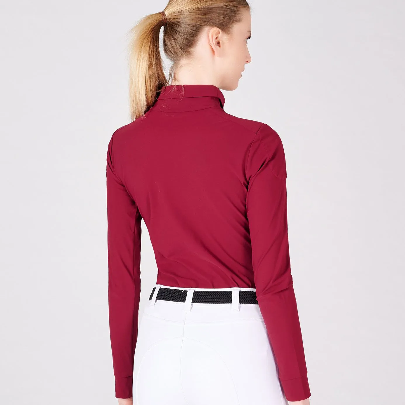 Vestrum Chartres Turtleneck Base Layer - Ruby