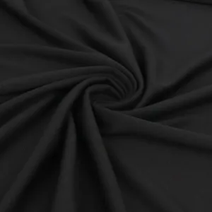 Viscose Ponte Di Roma - Black - END OF BOLT 57cm