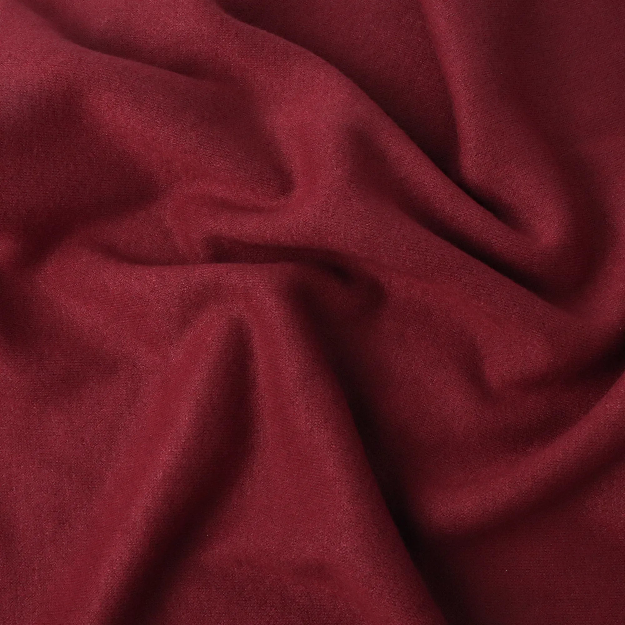 Viscose Soft Knit - Burgundy - END OF BOLT 43cm