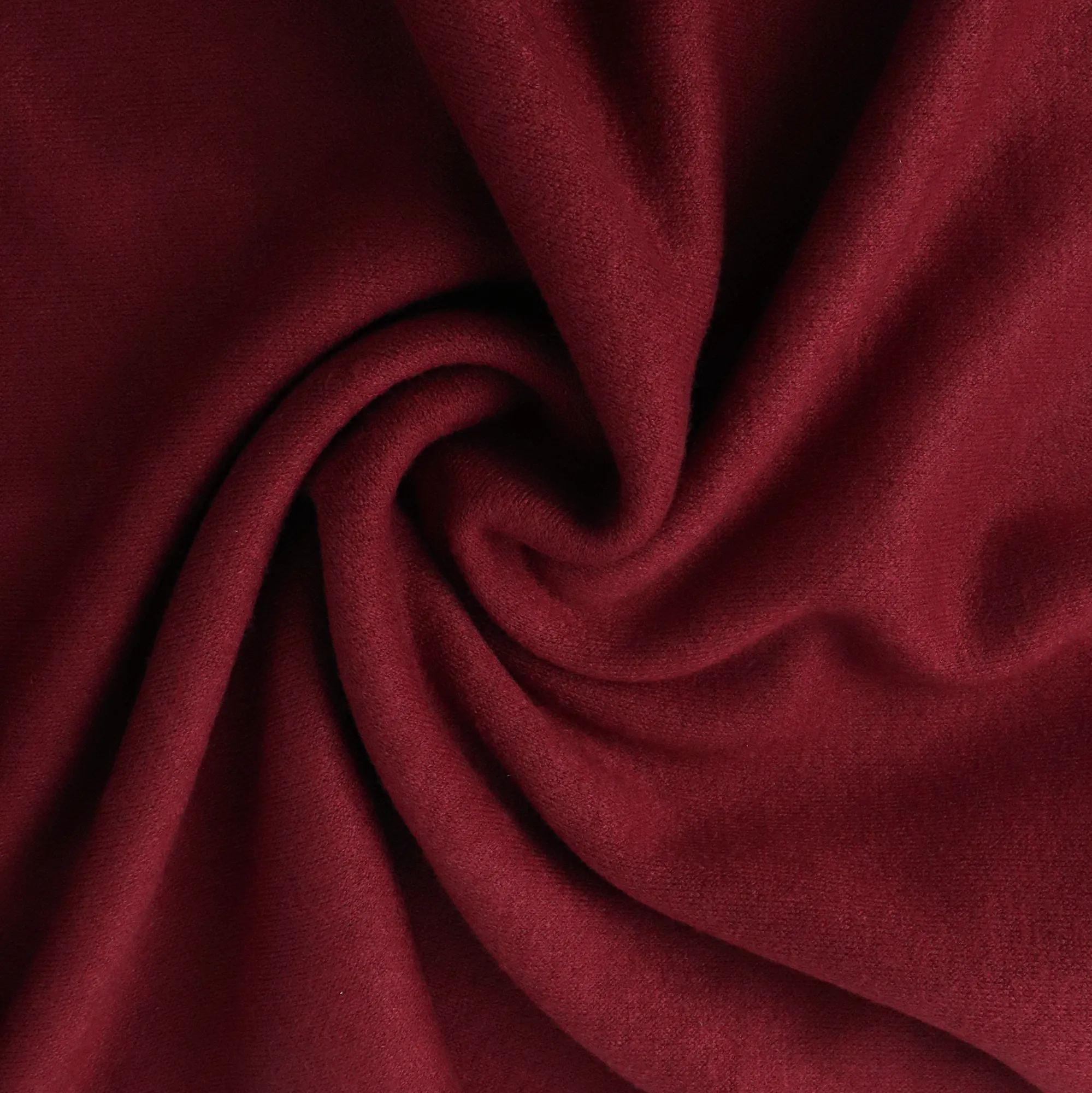 Viscose Soft Knit - Burgundy - END OF BOLT 43cm