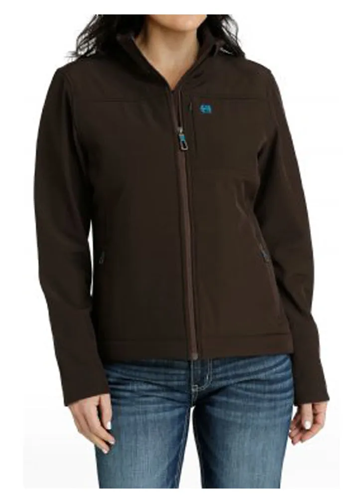 Womens CC Bonded Jacket in Brown by Cinch