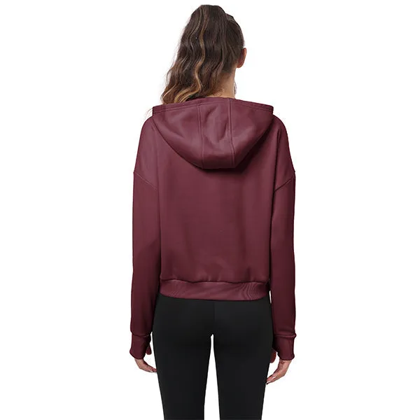 Women's Half Zip Hooded Sweatshirt Long Sleeve