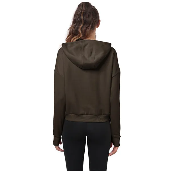 Women's Half Zip Hooded Sweatshirt Long Sleeve